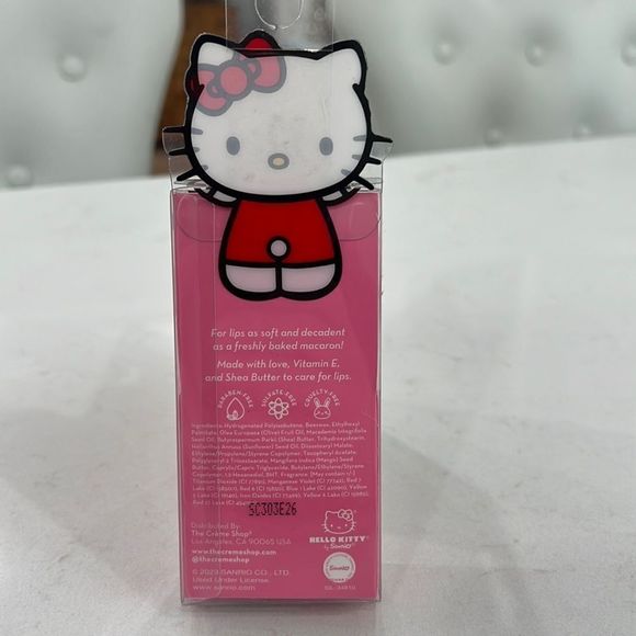 LIMITED EDITION HELLO KITTY TIK TOK Creme Shop Macaron Lip Balm - Picture 4 of 5